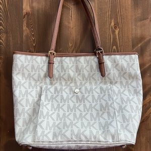 Michael Kors Ivory Tote